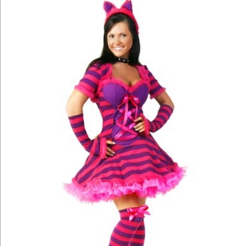 Plus size Cheshire Cat costume